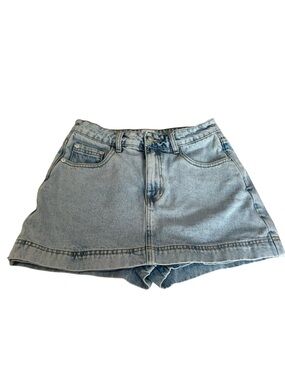 Princess Polly Light Blue Denim Women’s Micro Skort Sz 4